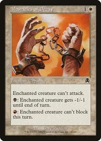 Manacles of Decay - Foil