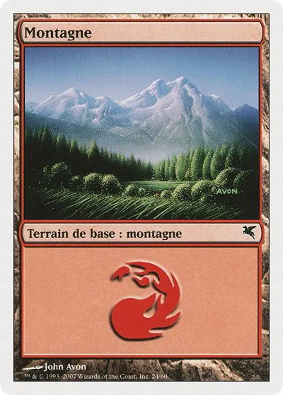 Mountain (French) - "Montagne" - French