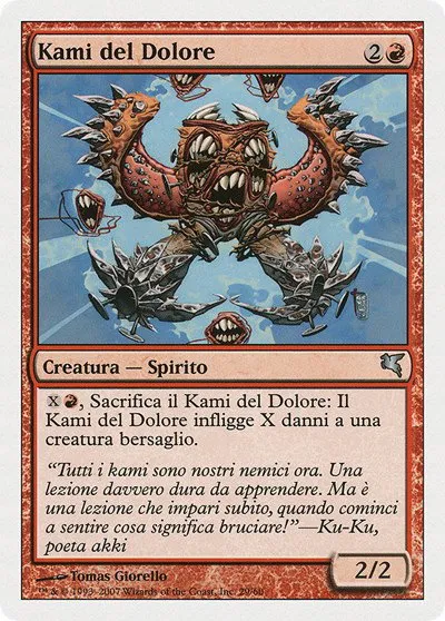 Pain Kami (Italian) - "Kami del Dolore" - Italian