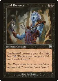 Foul Presence - Foil
