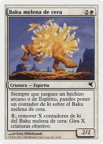 Waxmane Baku (Spanish) - "Baku melena de cera" - Spanish