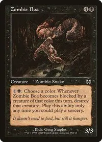Zombie Boa - Foil