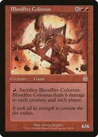 Bloodfire Colossus - Foil