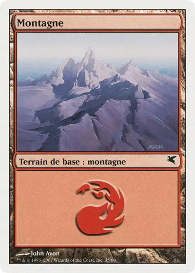 Mountain (French) - "Montagne" - French