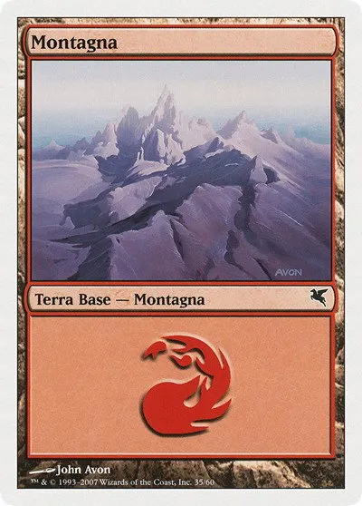 Mountain (Italian) - "Montagna" - Italian