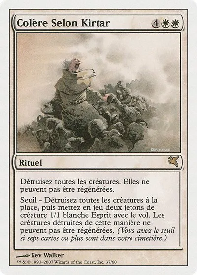 Kirtar's Wrath (French) - "Colère Selon Kirtar" - French