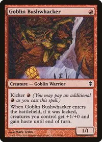 Goblin Bushwhacker - Foil