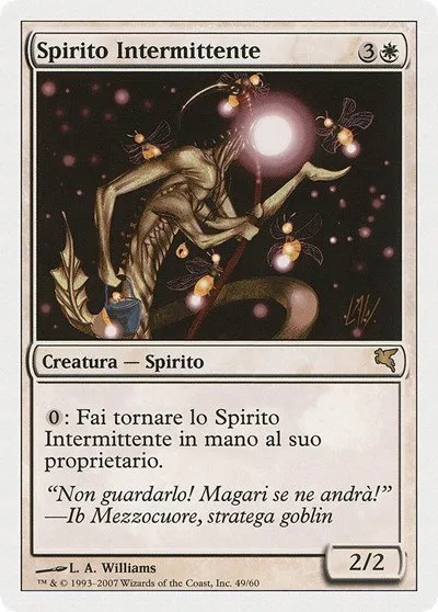 Blinking Spirit (Italian) - "Spirito Intermittente" - Italian