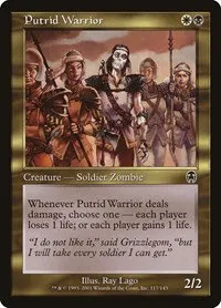 Putrid Warrior - Foil