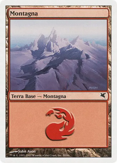 Mountain (Italian) - "Montagna" - Italian