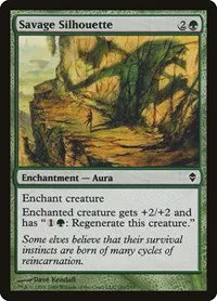 Savage Silhouette - Foil