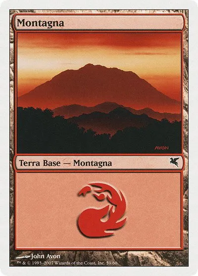 Mountain (Italian) - "Montagna" - Italian