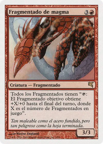 Magma Sliver (Spanish) - "Fragmentado de magma" - Spanish