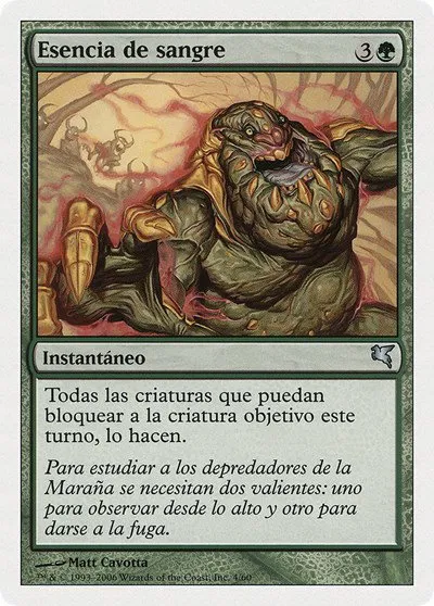 Bloodscent (Spanish) - "Esencia de sangre" - Spanish
