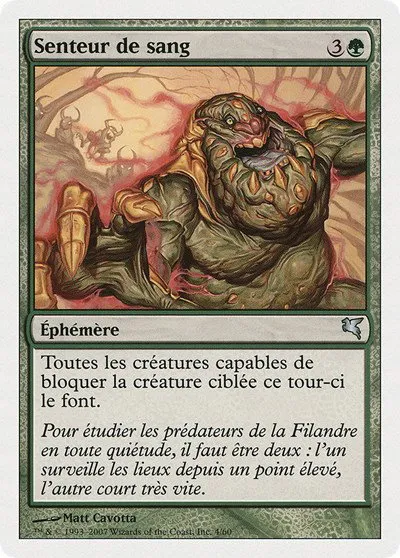 Bloodscent (French) - "Senteur de sang" - French