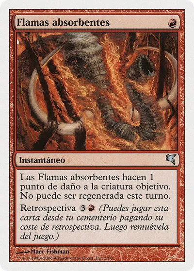 Engulfing Flames (Spanish) - "Flamas absorbentes" - Spanish