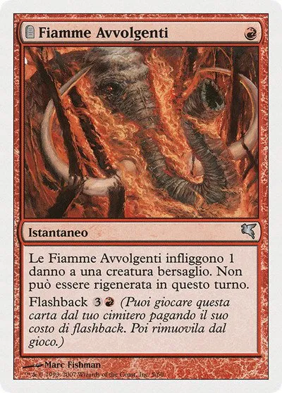Engulfing Flames (Italian) - "Fiamme Avvolgenti" - Italian