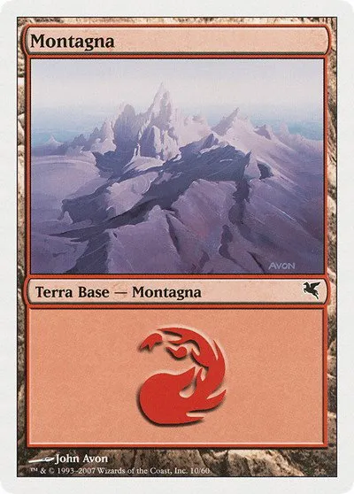 Mountain (Italian) - "Montagna" - Italian