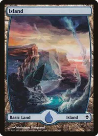 Island (236) - Full Art - Foil
