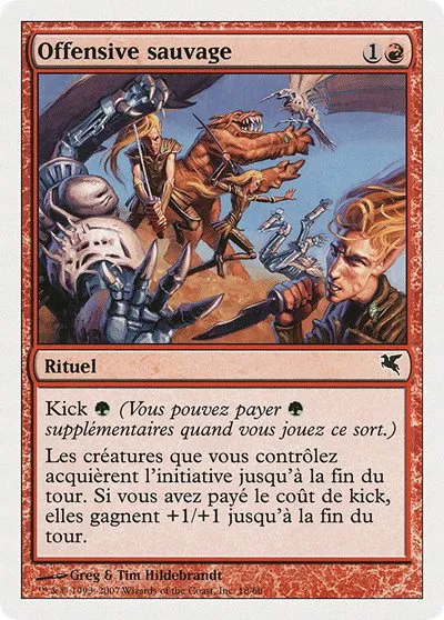 Savage Offensive (French) - "Offensive sauvage" - French