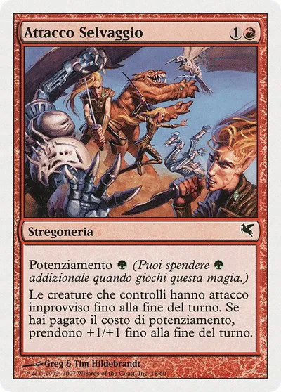 Savage Offensive (Italian) - "Attacco Selvaggio" - Italian