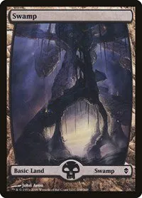 Swamp (238) - Full Art - Foil