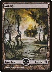 Swamp (240) - Full Art - Foil
