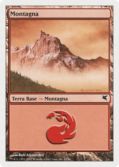 Mountain (Italian) - "Montagna" - Italian