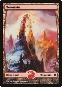 Mountain (244) - Full Art - Foil