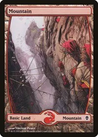 Mountain (245) - Full Art - Foil
