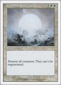 Wrath of God - Foil
