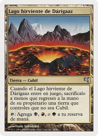 Darigaaz's Caldera (Spanish) - "Lago hirviente de Dárigaaz" - Spanish