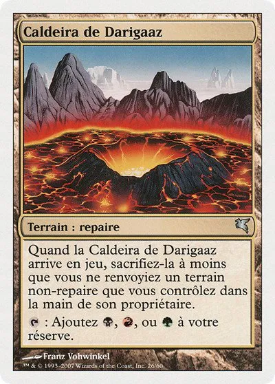 Darigaaz's Caldera (French) - "Caldeira de Darigaaz" - French