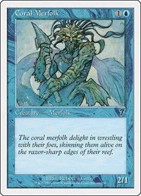 Coral Merfolk - Foil