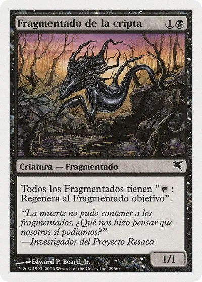 Crypt Sliver (Spanish) - "Fragmentado de la cripta" - Spanish