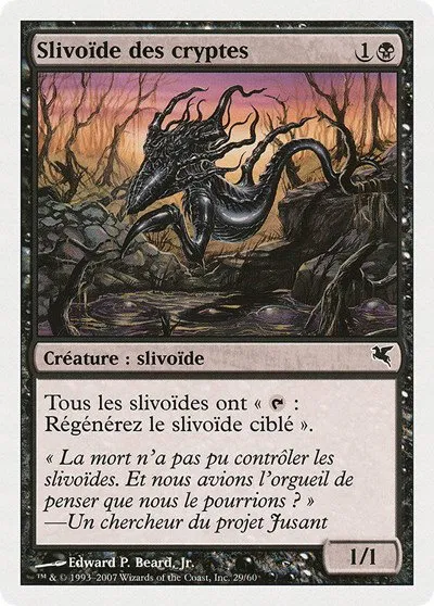 Crypt Sliver (French) - "Slivoïde des cryptes" - French