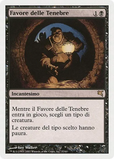 Cover of Darkness (Italian) - "Favore delle Tenebre" - Italian