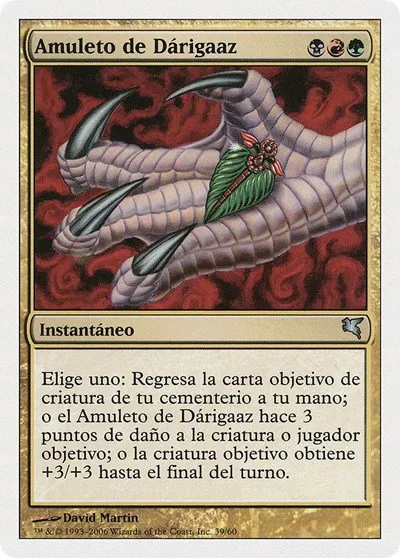 Darigaaz's Charm (Spanish) - "Amuleto de Dárigaaz" - Spanish