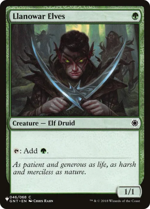 Llanowar Elves - Gnt