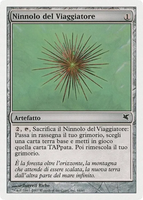 Wayfarer's Bauble (Italian) - "Ninnolo del Viaggiatore" - Italian