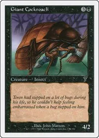 Giant Cockroach - Foil