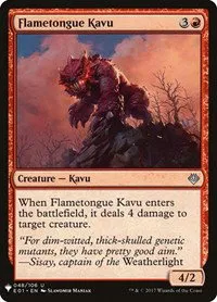 Flametongue Kavu - Normal Flametongue Kavu