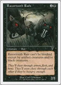 Razortooth Rats - Foil