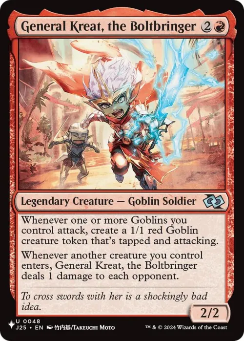 General Kreat, the Boltbringer - Anime