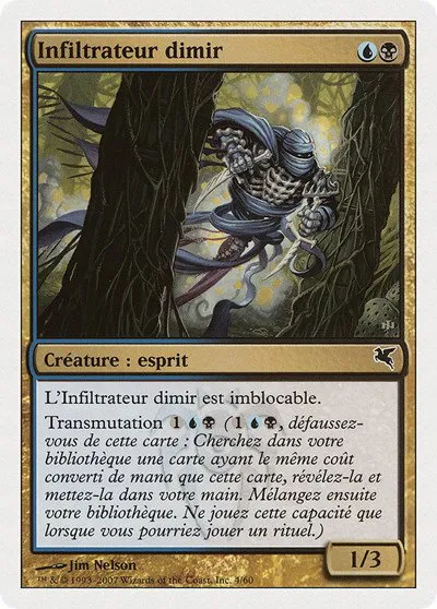 Dimir Infiltrator (French) - "Infiltrateur Dimir" - French