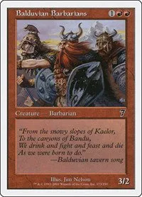 Balduvian Barbarians - Foil