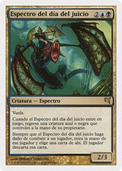Doomsday Specter (Spanish) - "Espectro del día del juicio" - Spanish