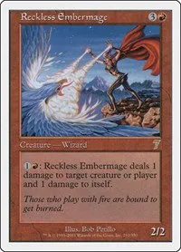 Reckless Embermage - Foil