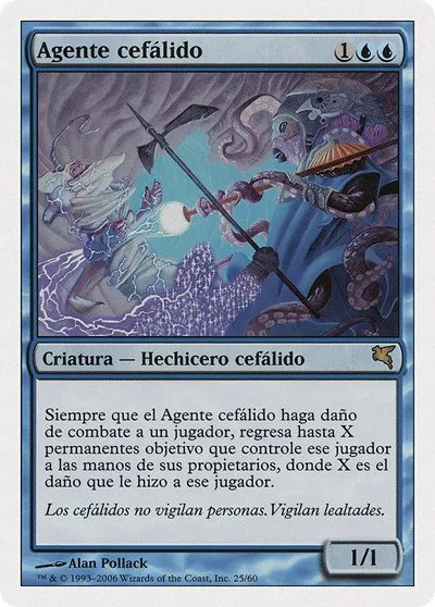 Cephalid Constable (Spanish) - "Agente cefálido" - Spanish