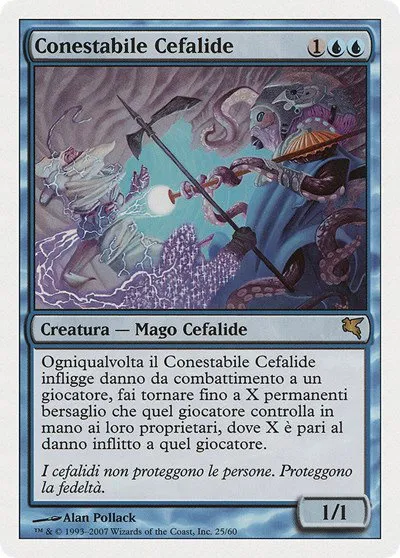 Cephalid Constable (Italian) - "Conestabile Cefalide" - Italian